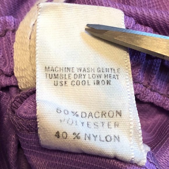 Vintage Nurse's Uniform Kenform by Kenrose Purple Medium 70's Scrubs - Picture 10 of 16